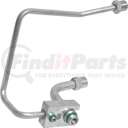 FT0472C by UNIVERSAL AIR CONDITIONER (UAC) - A/C Refrigerant Hose Fitting -- Aluminum Evaporator Pipe Assembly