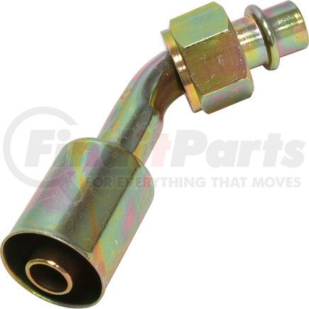 FT1313SBC by UNIVERSAL AIR CONDITIONER (UAC) - A/C Refrigerant Hose Fitting -- Steel 45º Female Oring Beadlock Fitting