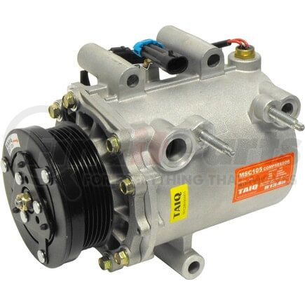 CO20744T by UNIVERSAL AIR CONDITIONER (UAC) - A/C Compressor -- UAC MSC130CVSG Compressor Assembly