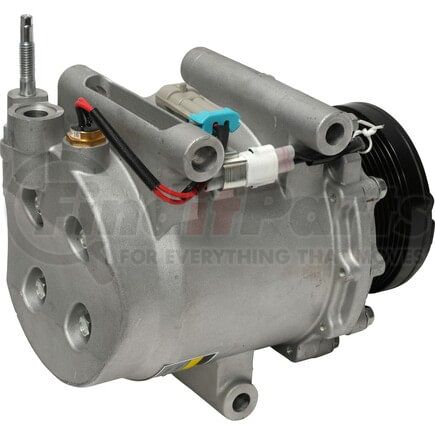 CO21183T by UNIVERSAL AIR CONDITIONER (UAC) - A/C Compressor -- UAC MSC130CVSG Compressor Assembly