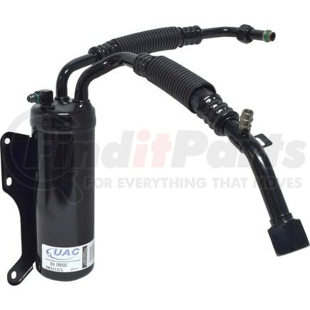 HA10022C by UNIVERSAL AIR CONDITIONER (UAC) - A/C Accumulator with Hose Assembly -- Accumulator with Hose Assembly