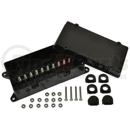 Pollak 52-248P Junction Box - 10-Terminal, Packaged