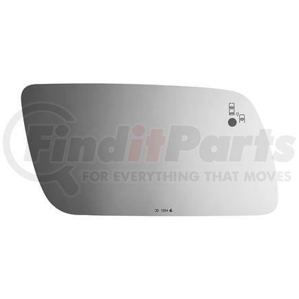 Burco 4681BC Door Mirror Glass FORD FLEX LH FLAT BLDSPT