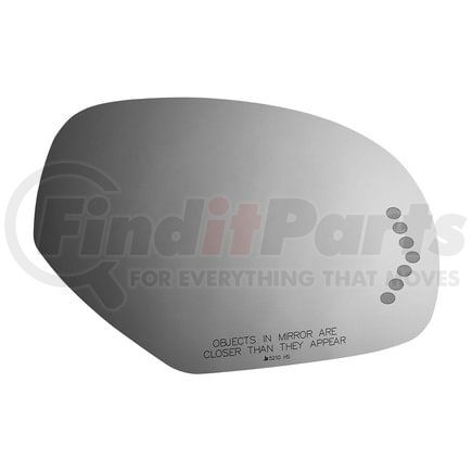 Burco 5210HS Door Mirror Glass HEATED CADI/CHEV/GMC TRUC