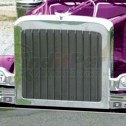 TRUX TP-1150 Hood Grille Insert PB 389/388 FRONT GRILLE W/1/4" CIRCLE PUNCHOUTS1987-2021