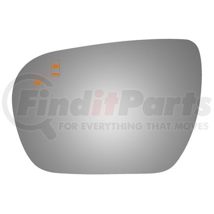 Burco 4721BC Door Mirror Glass HYUNDAI SANTA FE LH FLAT