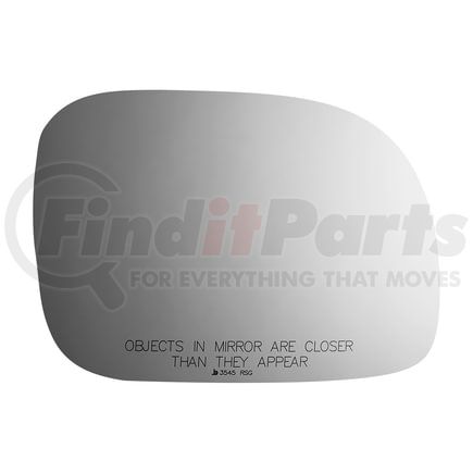 Burco 3545RSG Door Mirror Glass Assembly CHRY/DODG/PLYM VAN RH CON