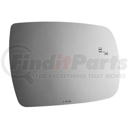 Burco 4559B Door Mirror Glass KIA SORENTO LH FLAT BLDSP