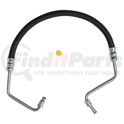 Edelmann 80217 Power Steering Pressure Line Hose Assembly 3/8" Male Inv. Flare x 7/16" Male Inv. Flare