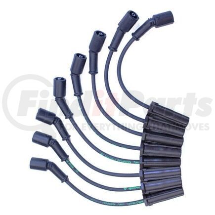 E3 Spark Plugs E3.1003 Spark Plug Wire Set Spark Plug Wire Set; 7mm Silicone Jacket; Heavy Duty Boots; 350 Ohms/ft.