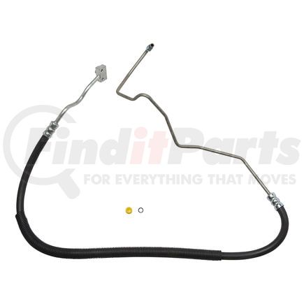 Edelmann 91607 Power Steering Pressure Line Hose Assembly 12MM Male Captive "O" Ring x 14MM Male Inv. Flare
