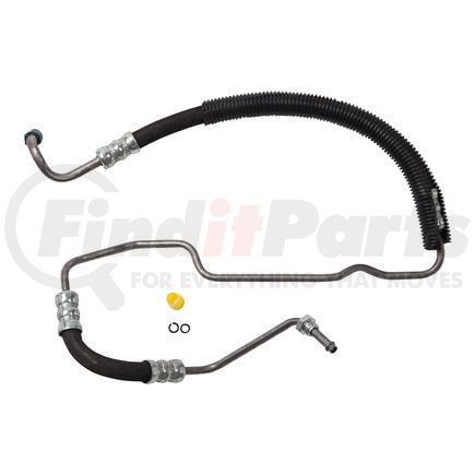 Edelmann 91612 Power Steering Pressure Line Hose Assembly 14MM Male "O" Ring x 16MM Male Inv. Flare