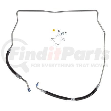 Edelmann 91698 Power Steering Pressure Line Hose Assembly 16MM Male Inv. Flare x 16MM Male Inv. Flare