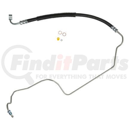 Edelmann 91923 Power Steering Pressure Line Hose Assembly 14MM Banjo x 14MM Male "O" Ring