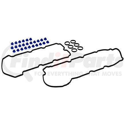 Elring 551880 Engine Valve Cover Gasket Set Gasket Set, cylinder head cover