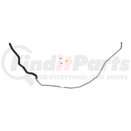Edelmann 92893 Power Steering Return Line Hose Assembly 3/8" Beaded Tube x 3/8" I.D. Molded Hose