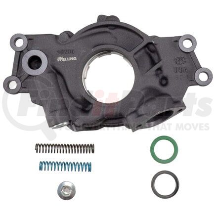 10296 by MELLING ENGINE PRODUCTS - 10296 High Performance, High Volume, Standard Pressure, Anodized Hardcoat Oil Pump With Gasket