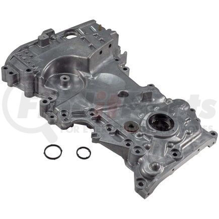 Melling Engine Products M574 Engine Oil Pump and Timing Cover Assembly Stock Replacement Oil Pump Timing Cover Assembly