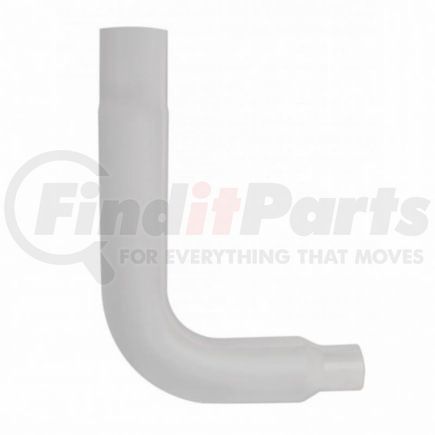 United Pacific E90-75-3524 Exhaust Elbow Exhaust Elbow Reducer - 90-Degree Angle, Chrome, 7" O.D. to 5" O.D. Reduction, 35" x