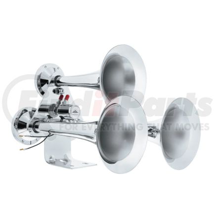 United Pacific 46151 Horn Train Air Horn - 3-Trumpet, "Competition Series", 12V, Zinc Alloy