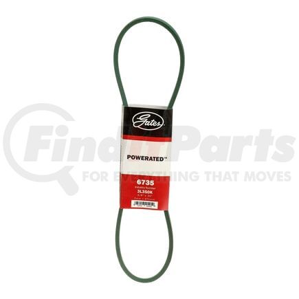 Gates 6735 Accessory Drive Belt Accessory Drive Belt - PoweRated FHP Medium Horse-Power V-Belt