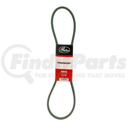 Gates 6842 Accessory Drive Belt Accessory Drive Belt - PoweRated FHP Medium Horse-Power V-Belt