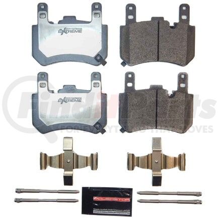 Z26-2503 by POWERSTOP BRAKES - Z26 STREET PAD W/HDW