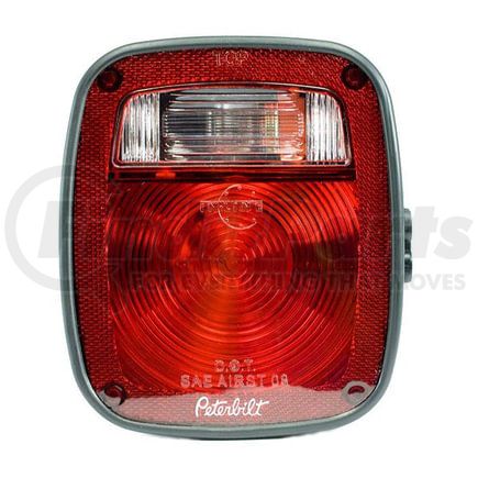 1606292 by PETERBILT - Passenger Side (RH) Tail Light with 3 Stud Mount