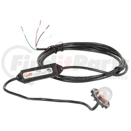 Grote 77933 Emergency Vehicle Headlight Flasher LED Vertex™ Hide-Away Strobe Lights, Amber