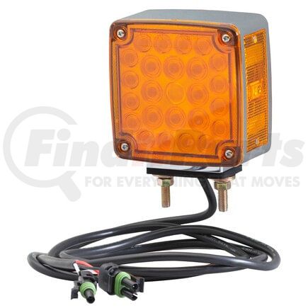 G5543 by GROTE - Brake / Tail / Turn Signal Light - with Side Marker, with Packard Connector