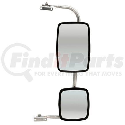 Grote 28453 Door Mirror Split Mirror, Stainless Steel