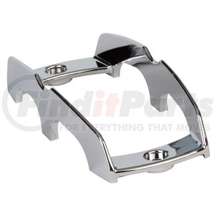 Grote 43673 Turn Signal Light Bracket Chrome Buttress-Style Light Guards, Chrome Plated