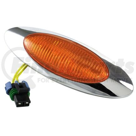 Grote 45603 Side Marker Light M1 Series LED Clearance Marker Lights, Metripack® Plug w/ Bezel