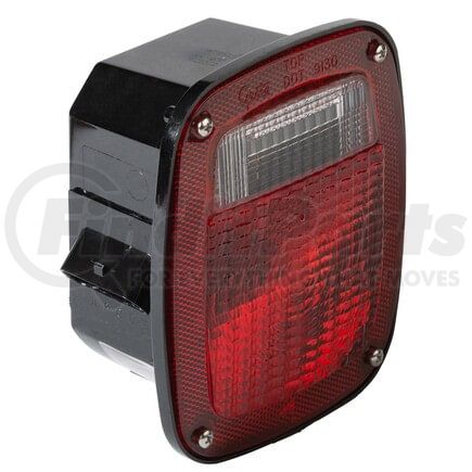 Grote 53762 Tail Light STT,RED,3-STUD,MTRI-PK RPLCMNT W/DBL CON