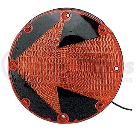Grote 56083 Tail Light 7" School Bus Lights - Single Contact w/ Arrow Lens, 12V