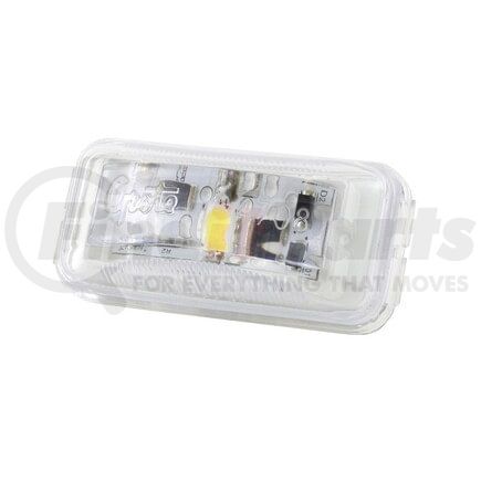 Grote 60421 Courtesy Light Small Rectangular LED Utility Light, Clear