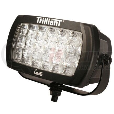 Grote 63571 Vehicle-Mounted Work Light FORWARD LIGHTING, TRILLIANT LED WORK LAMP, SPOT PATTERN Lens Color CLR