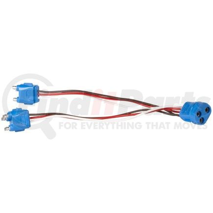 Grote 66810 Parking / Turn Signal / Stop Light Connector Two Light 9in. Y Adapter Pigtail, Adapter, Female-to-Female Pin,