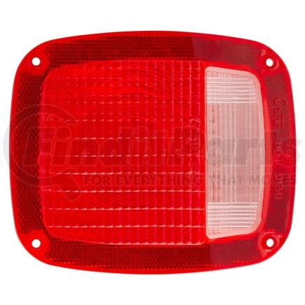 Grote 91302 Tail Light Lens Stop / Tail / Turn Replacement Lens - Red