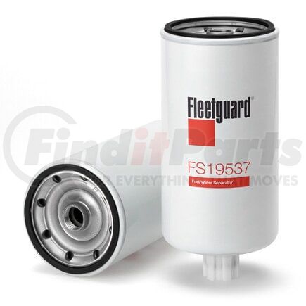 Fleetguard FS19537 Fuel Filter Fuel/Water Separator, Spin-On