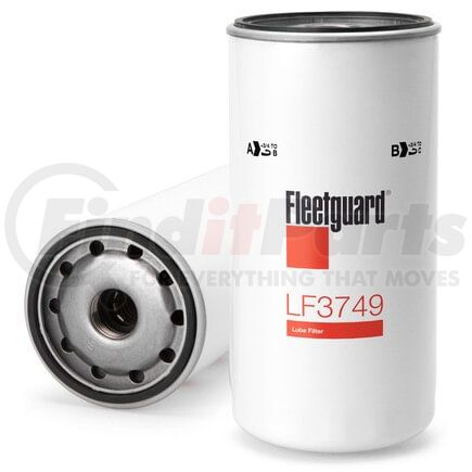 LF3749 by FLEETGUARD - Lube Filter, Spin-On