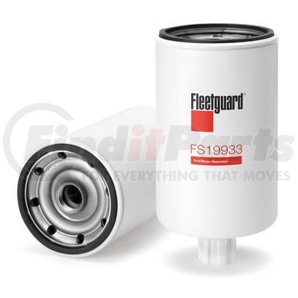 Fleetguard FS19933 Fuel Filter Fuel/Water Separator, Spin-On