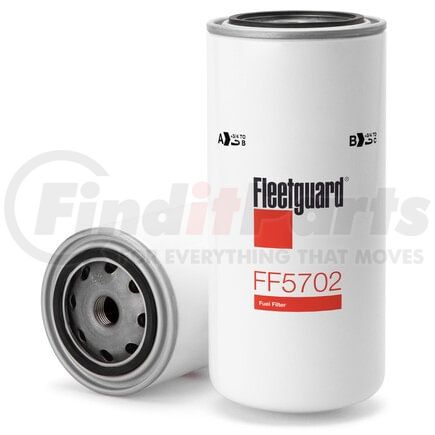 Fleetguard FF5702 Fuel Filter Fuel Filter, Spin-On