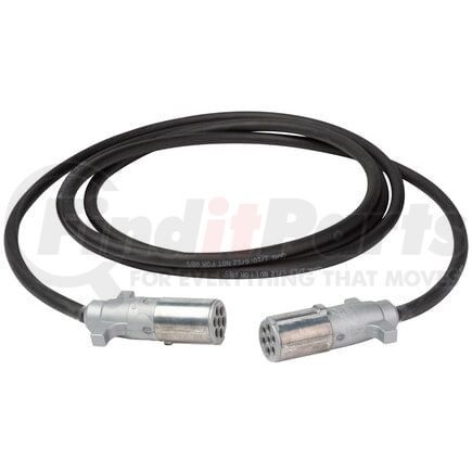 Grote 87182 Coiled Cable UltraLinkTM Power Cords, 15', Straight, HD