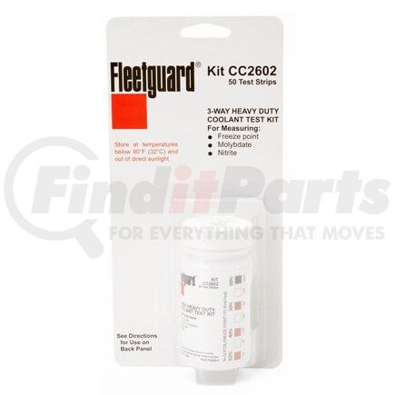 Fleetguard CC2602 Engine Coolant Additive Coolant Analysis