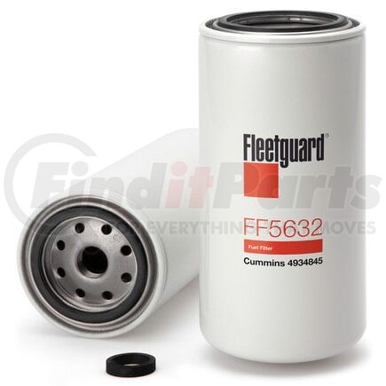 FF5632 by FLEETGUARD - Fuel Filter, Spin-On, Stratapore