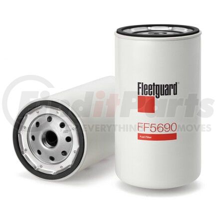 Fleetguard FF5690 Fuel Filter Fuel Filter, Spin-On, StrataPore