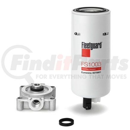 FS1003 by FLEETGUARD - Fuel/Water Separator, Spin-On
