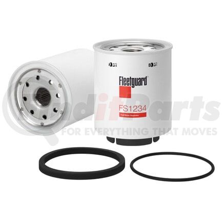 Fleetguard FS1234 Fuel Filter Fuel/Water Separator, Spin-On