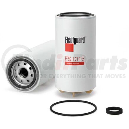 Fleetguard FS1015 Fuel Filter Fuel/Water Separator, Spin-On
